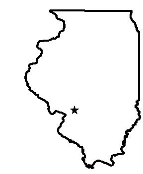 Locator map for Staunton