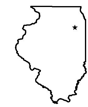 Locator map for Wilmington