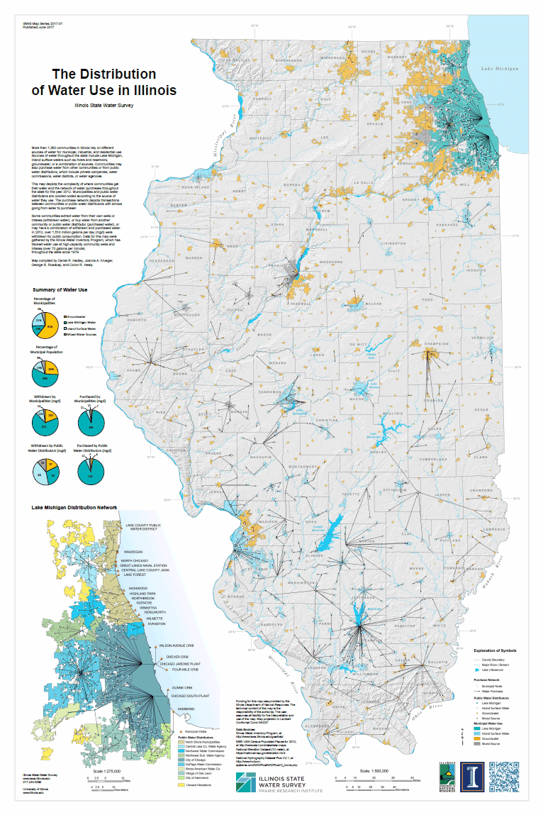 lakes in illinois map Maps lakes in illinois map